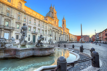 Piazza Navona, Rome. Italy