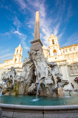 Piazza Navona, Rome. Italy