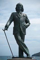 Statue de Dali à Cadaques en Espagne