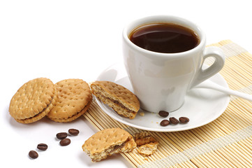 Coffee and cookies