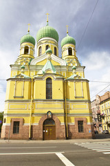 Fototapeta na wymiar St. Petersburg, cathedral of St. Isidor