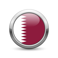 Qatari flag icon web button