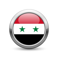 Syrian flag icon web button