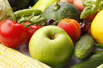 Fruits and vegetables