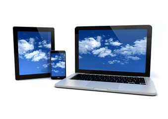 cloud computing concept