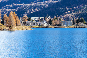 Swiss Lake Silvaplana,