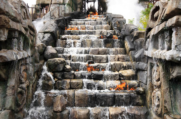 adventure on the rock ladder
