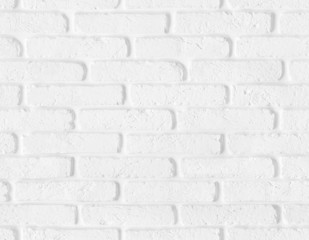 Seamless white brick wall texture