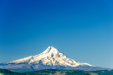 Mt. Hood and Blue Sky