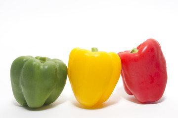 Coloured peppers