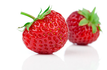 Strawberry isolated on white background