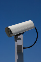 Surveillance Camera Facing Left Portrait