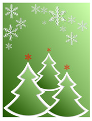 Christmas Tree Greeting Card