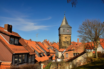 Fototapeta na wymiar Kehrwiederturm, Hildesheim