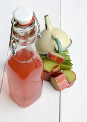 Rhubarb juice