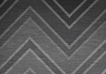 Elegant classic chevron pattern background, canvas texture - 53964242