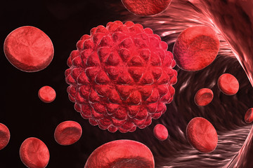 Fototapeta premium Cancer cell