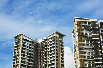 high rise apartments