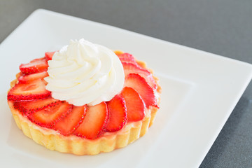Strawberry Cream Tart