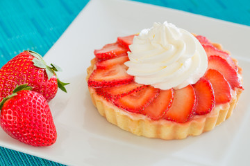 Strawberry Cream Tart