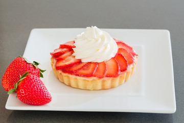 Strawberry Cream Tart
