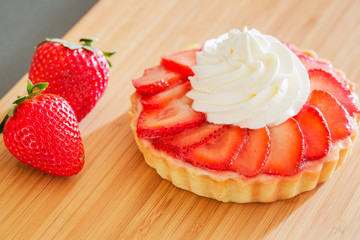 Strawberry Cream Tart