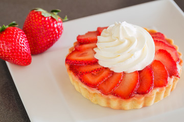 Strawberry Cream Tart