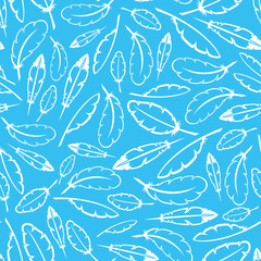 Feathers background.