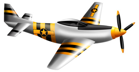 A mustang fighter plane
