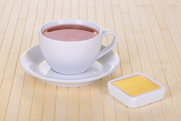 tea and honey