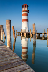 Lighthouse on Neusiedler See, Austria