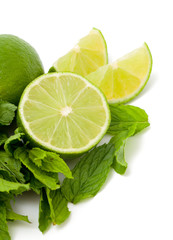 lime and mint