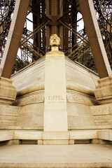Gustave Eiffel bust