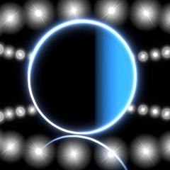 gut gemacht german for well done icon  with shining effect light