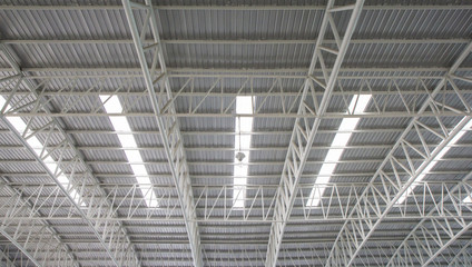 Steel roof.