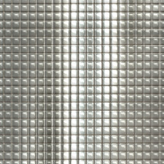 Metal silver checked  pattern
