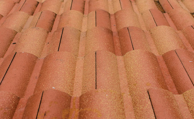 Tile roof.