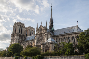 Obraz premium Notre Dame de Paris vue de la Seine