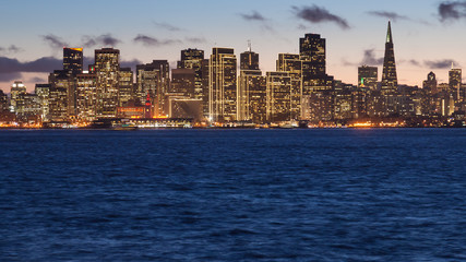 Obraz premium San Francisco at Dusk