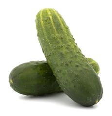 cucumber isolated on white background