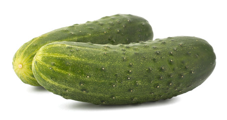 cucumber isolated on white background