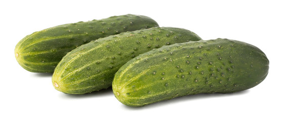 cucumber isolated on white background