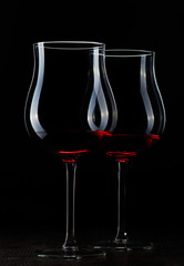 wine glasses