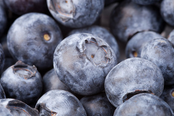 many blueberries