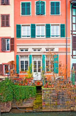 Old town of Strasbourg, France