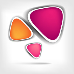 Background with abstract blank for text