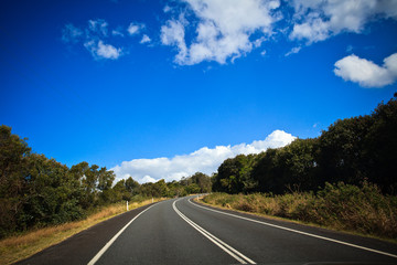 Australian mountain road