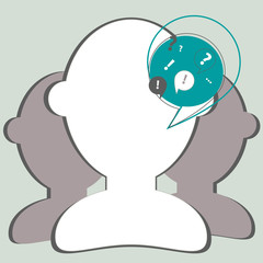 discussion with grey persons