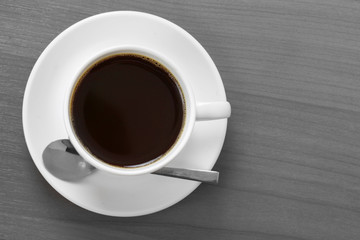 cup of coffee or hot
