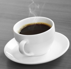 cup of coffee or hot